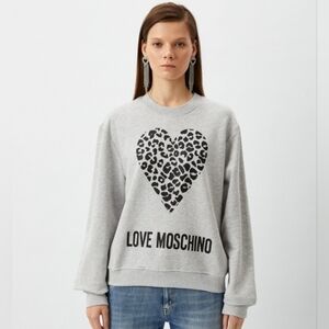 Love Moschino Sweatshirt Size 2 In EUC
